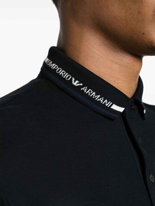 The Best Shops EMPORIO ARMANI: Polos  - Polo - Bleu