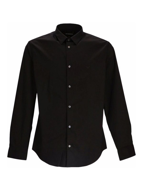 EMPORIO ARMANI: Chemises - Chemise - Noir