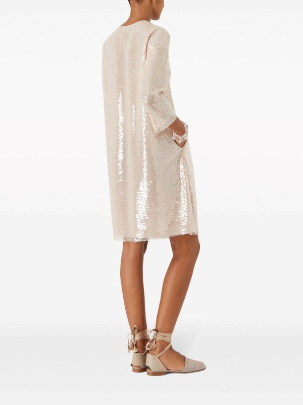 EMPORIO ARMANI: cocktail dresses online - Sequined Mini Dress