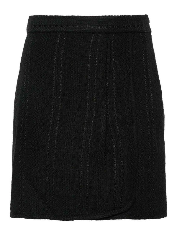 Iro: ニーレングススカート＆ミディ丈 - 膝丈/ミディスカート - 黒