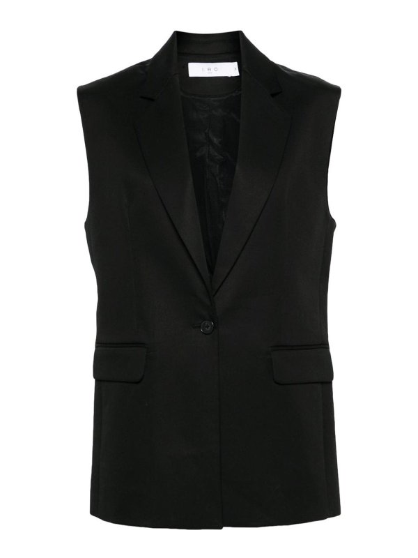 Iro: waistcoats & gilets - Cotton Single-Breasted Vest