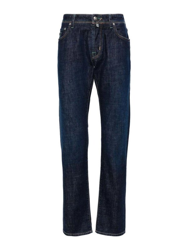 JACOB COHEN: skinny jeans - Nick Slim Fit Denim Jeans