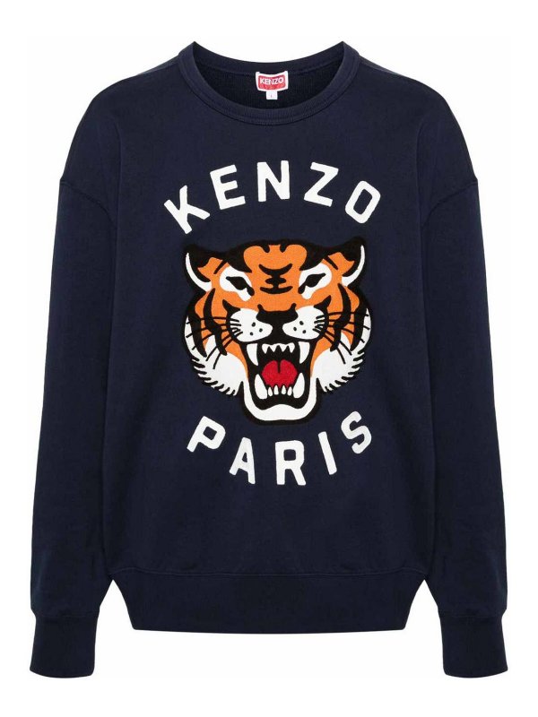 KENZO: Sudaderas y suéteres - Sudadera - Azul