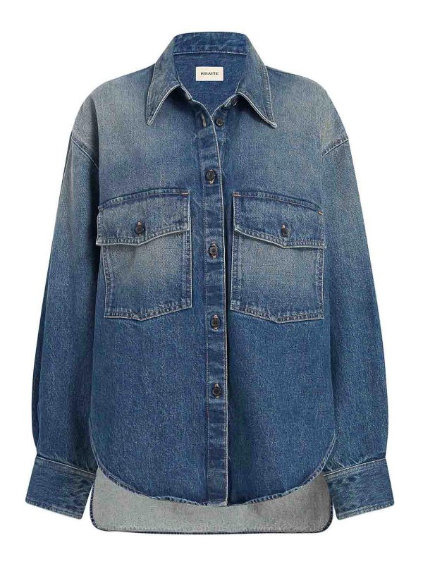 KHAITE: denim jacket - Denim Jacket