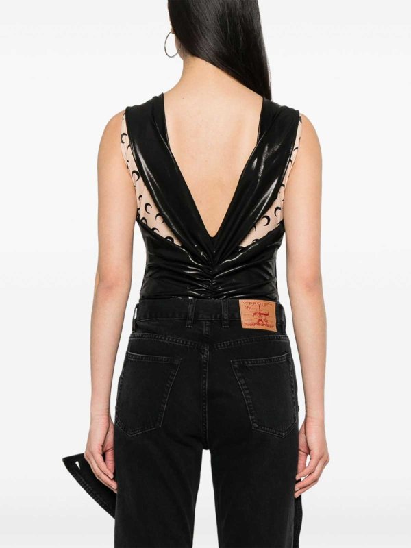 The Best Shops MARINE SERRE: トップス＆タンクトップ - トップ/タンクトップ - 黒