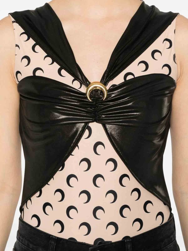 MARINE SERRE buy online トップ/タンクトップ - 黒