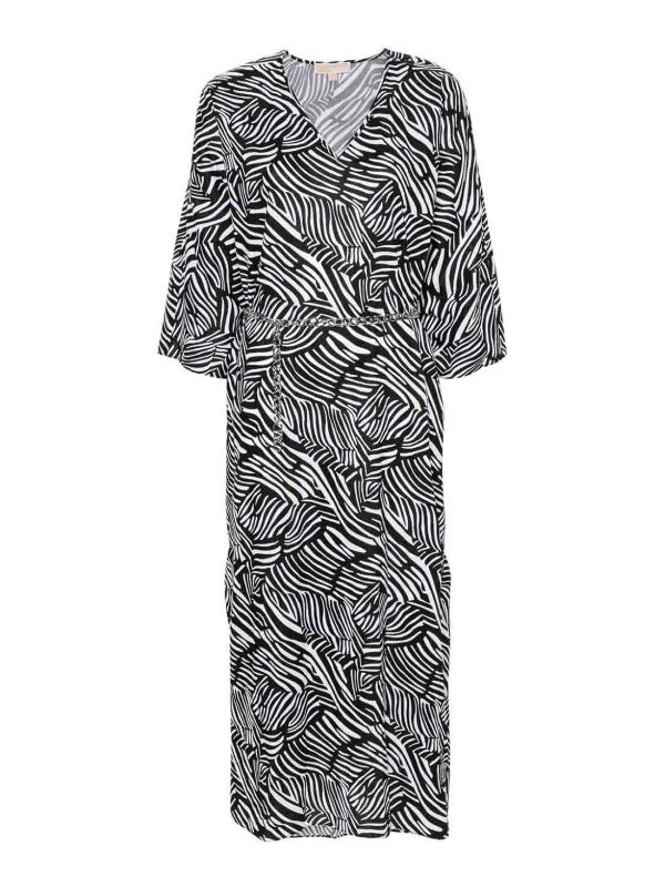 MICHAEL KORS: tuniche - Caftano in cotone biologico