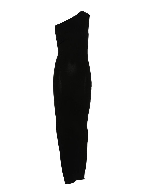RICK OWENS: evening dresses - One-Shoulder Long Dress