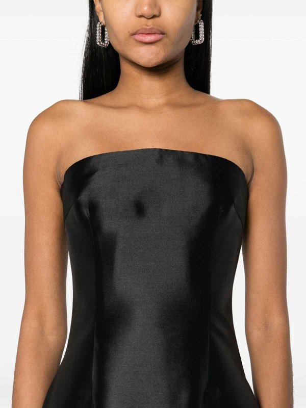 ショートドレス - 黒 shop online: SOLACE LONDON