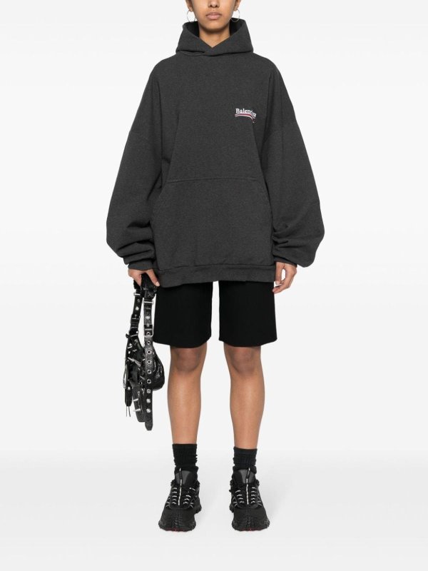 The Best Shops BALENCIAGA: Sudaderas y suéteres - Sudadera - Gris