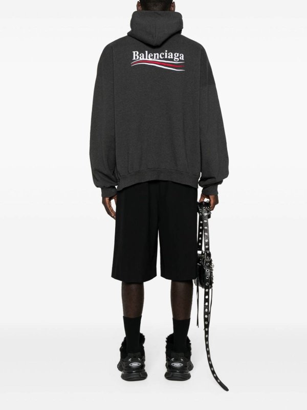 The Best Shops BALENCIAGA: Sudadera - Gris