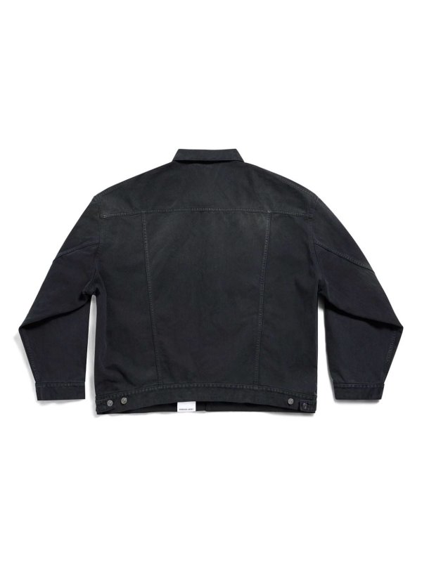 Balenciaga デニムジャケット - 黒 | 767947TNW111672 Balenciaga デニムジャケット - 黒 | 767947TNW111672