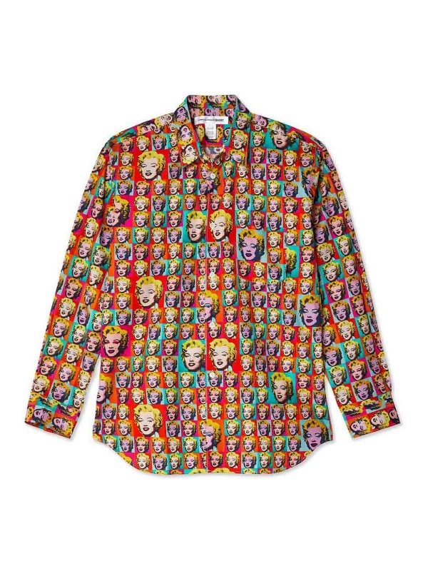 COMME DES GARCONS: shirts - Printed Cotton Shirt