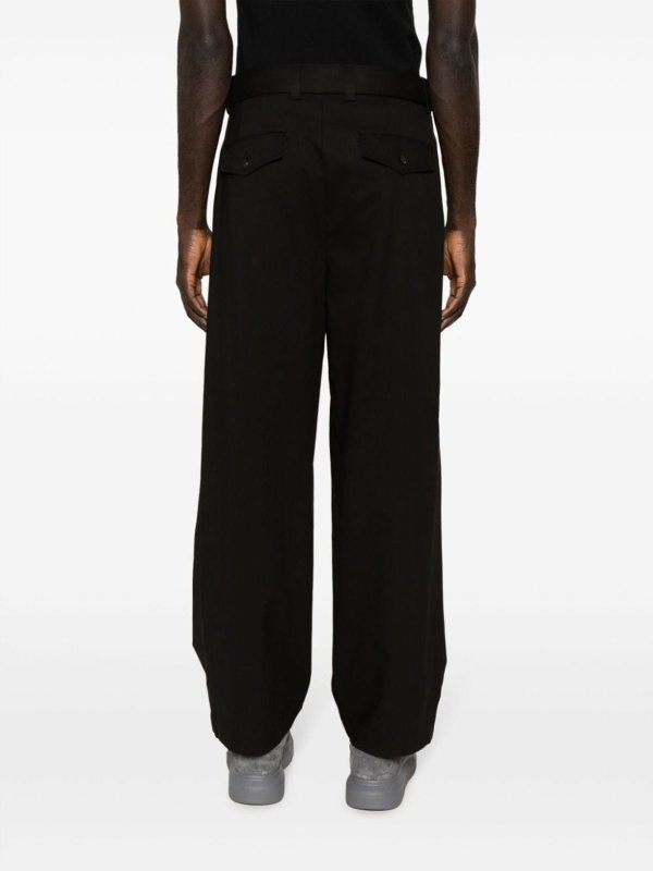 ARMANI: Pantalons casual online - Pantalons Décontractés - Noir