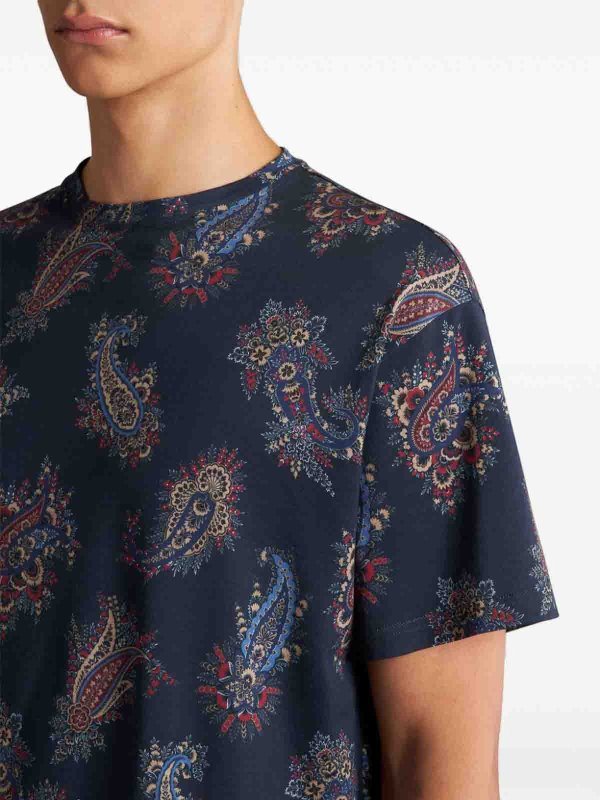 The Best Shops ETRO: Camisetas - Camiseta - Azul