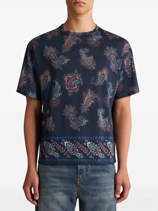 Camiseta - Azul shop online: ETRO