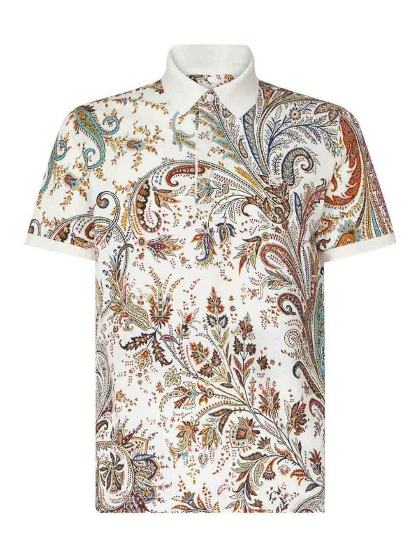 ETRO: Poloshirts - Poloshirt - Weiß