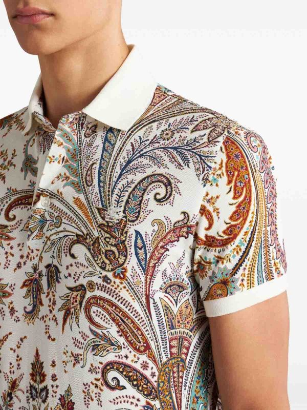 Poloshirt - Weiß shop online: ETRO