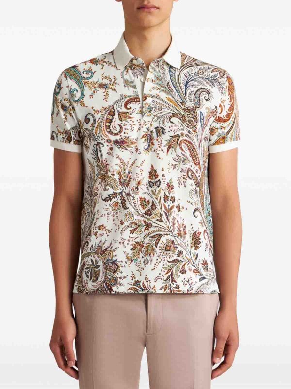 ETRO buy online Poloshirt - Weiß