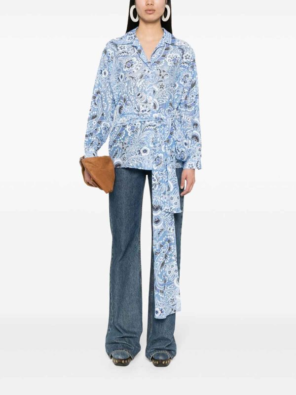 Camisa - Azul shop online: ETRO