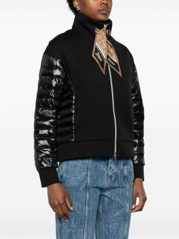 The Best Shops HERNO: padded jackets - Yoga Padded Bomber Jacket