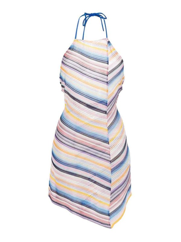 MISSONI: copricostume - Copricostume corto a righe