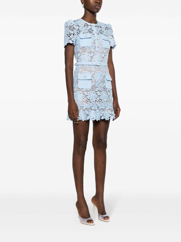 Self Portrait buy online ショートドレス - ブルー