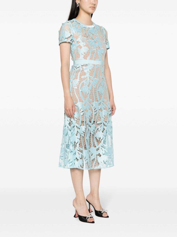 Lace Midi Dress shop online: Self Portrait