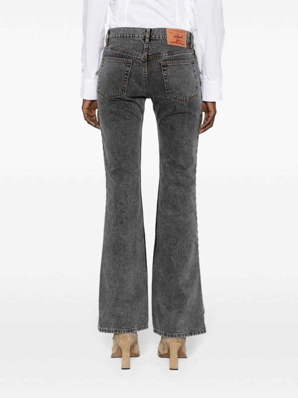 Y/PROJECT: straight leg jeans online - Slim Denim Jeans