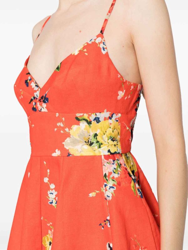 The Best Shops ZIMMERMANN: abiti corti - Mini abito con stampa floreale
