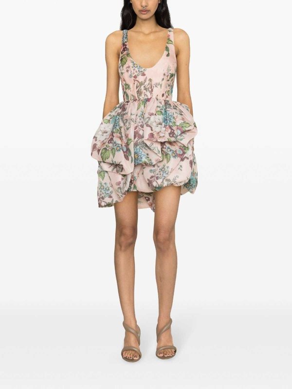 ZIMMERMANN: ショートドレス online - ショートドレス - ヌードカラー