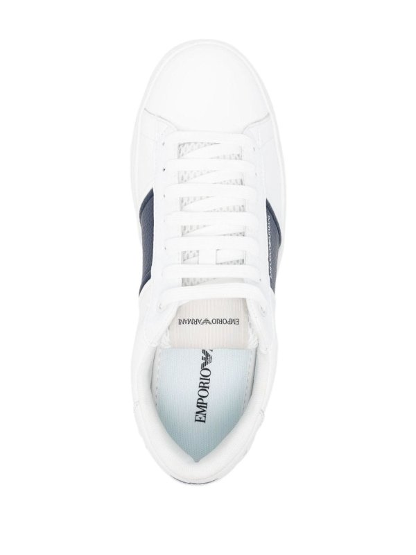 Leather Sneakers shop online: EMPORIO ARMANI