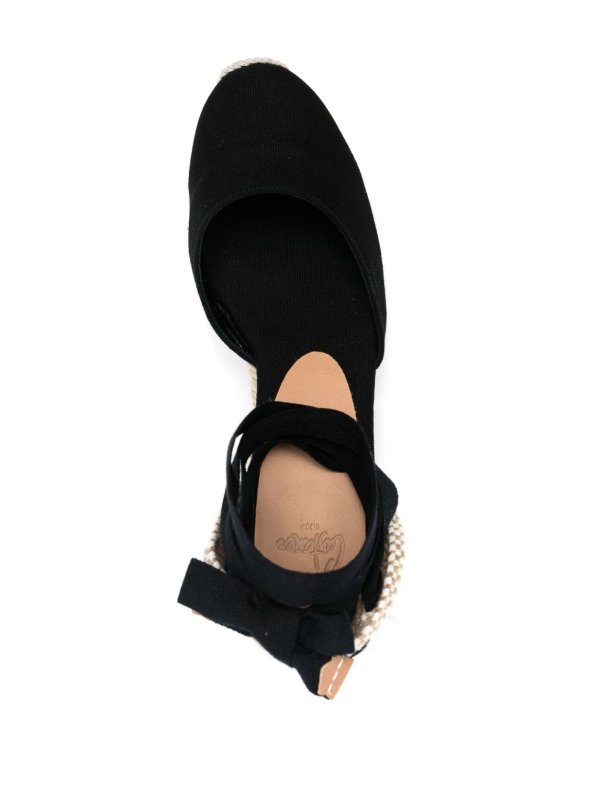 エスパドリーユ - 黒 shop online: CASTANER