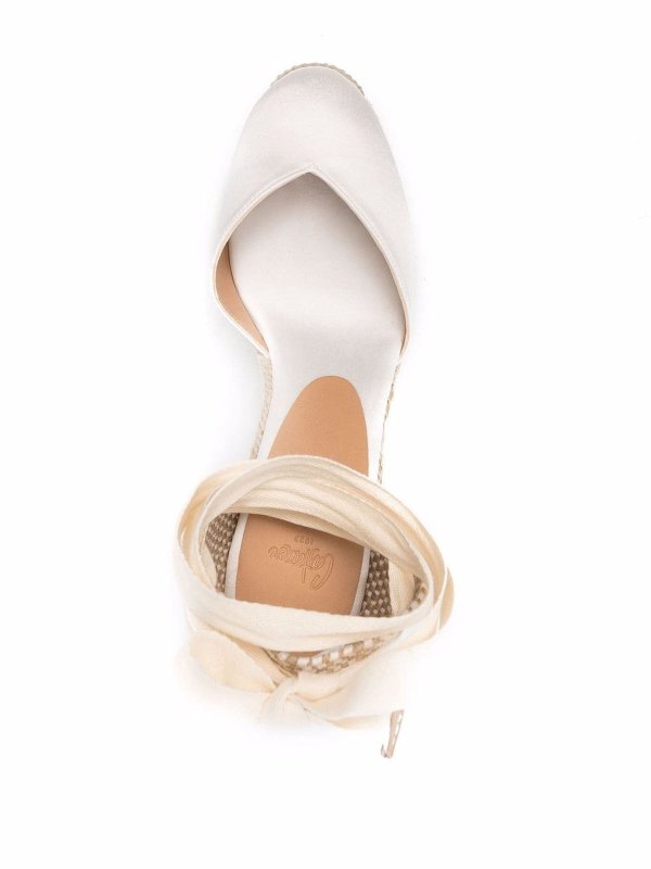 The Best Shops CASTANER: espadrilles - Chiara Raffia Wedge Espadrilles
