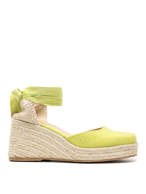 CASTANER: espadrilles - Tina Raffia Wedge Espadrilles