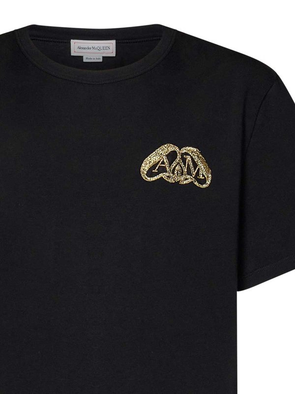 The Best Shops ALEXANDER MCQUEEN: t-shirts - Crew-Neck T-Shirt