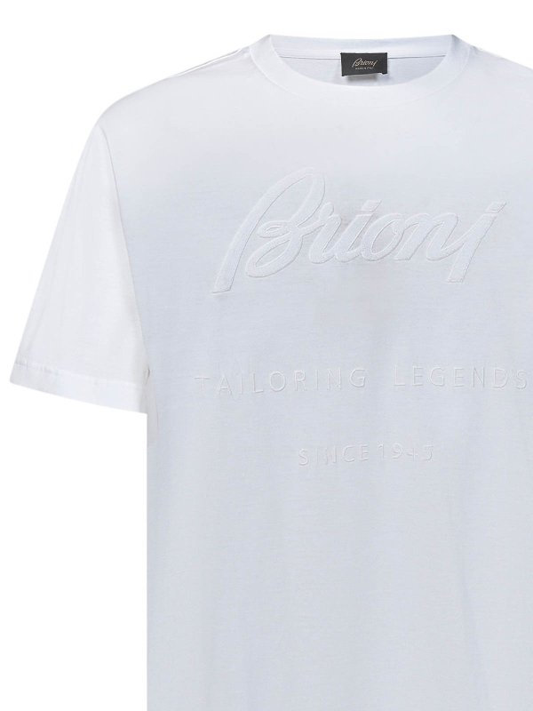 Camiseta - Blanco shop online: BRIONI