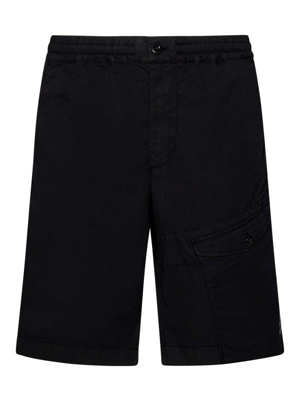 C.P. COMPANY: Hosen Shorts - Shorts - Schwarz