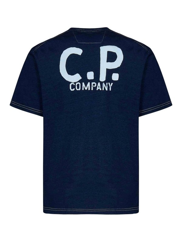C.P. COMPANY: T-shirts online - T-Shirt - Blau