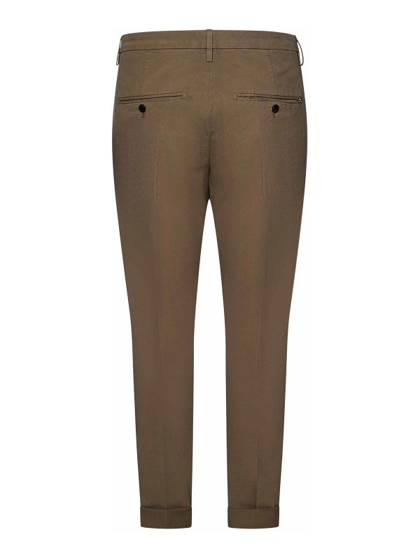 DONDUP: casual trousers online - Slim Fit Chino Trousers