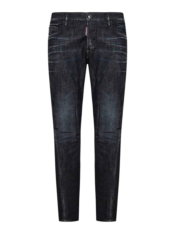 DSQUARED2: Bootcut - Bootcut Jeans - Schwarz
