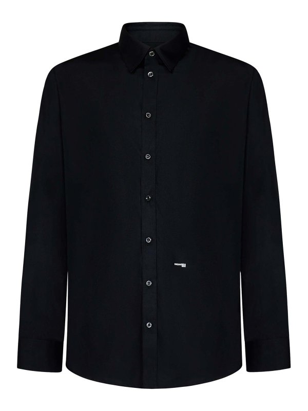 DSQUARED2: Hemden - Hemd - Schwarz