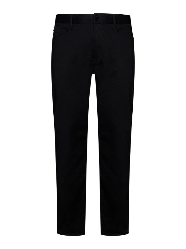 EMPORIO ARMANI: Casual Hosen - Casual Hose - Schwarz