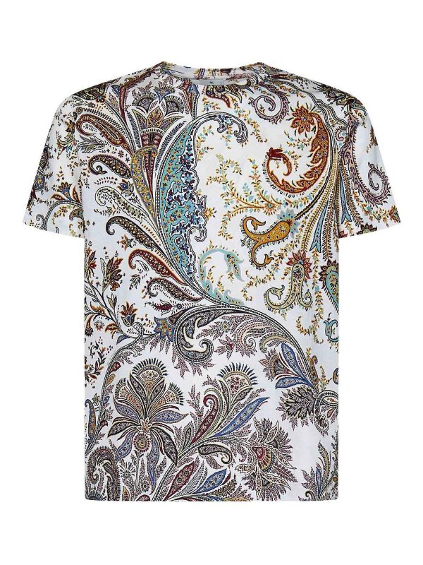 ETRO: Tシャツ - Tシャツ - 白