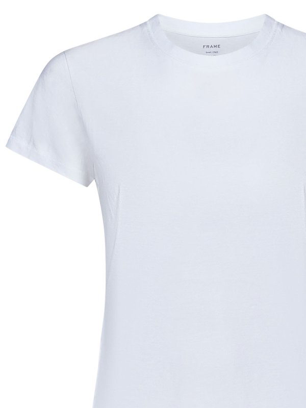 The Best Shops Frame: Suéteres con cuello pico - Suéter Cuello Redondo - Blanco