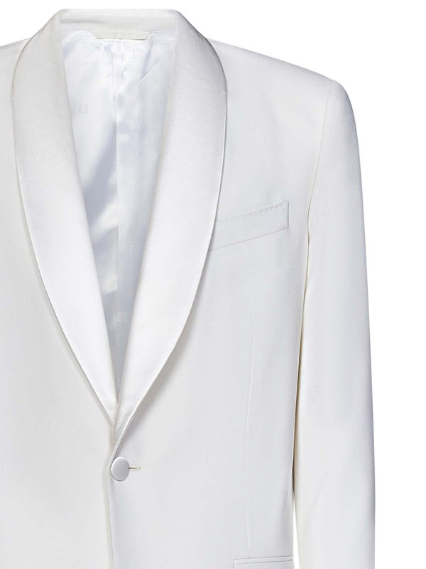 The Best Shops GIVENCHY: Eleganter Anzug - Weiß