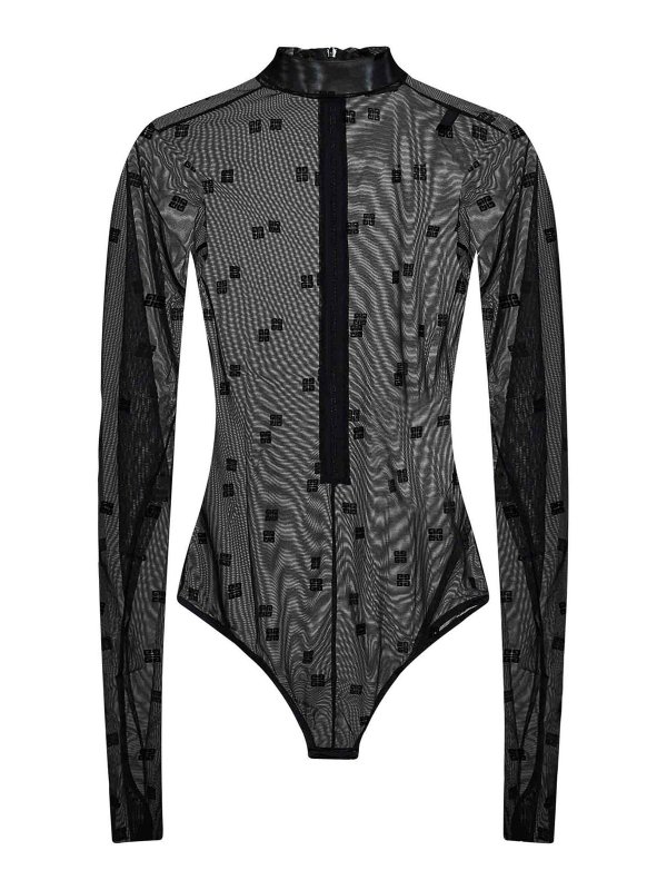 GIVENCHY: Tops y camisetas sin mangas - Top - Negro