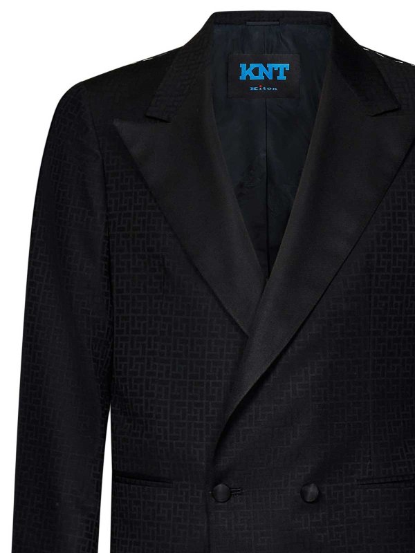 Blazer - Noir shop online: KITON