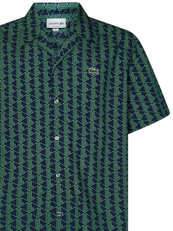 The Best Shops LACOSTE: Camisas - Camisa - Verde