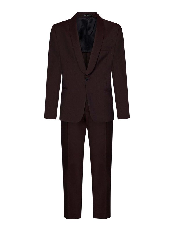 LOW BRAND: フォーマルスーツ - フォーマルスーツ - ダークレッド